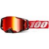 100% ARMEGA Goggle Red - Mirror Red Lens 100% ARMEGA Goggle Red - Mirror Red Lens