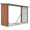 Prístrešok na drevo G21 WOH 335 - 242 x 89 cm, hnedý 63900506 Prístrešok na drevo G21 WOH 335 - 242 x 89 cm, hnedý 63900506