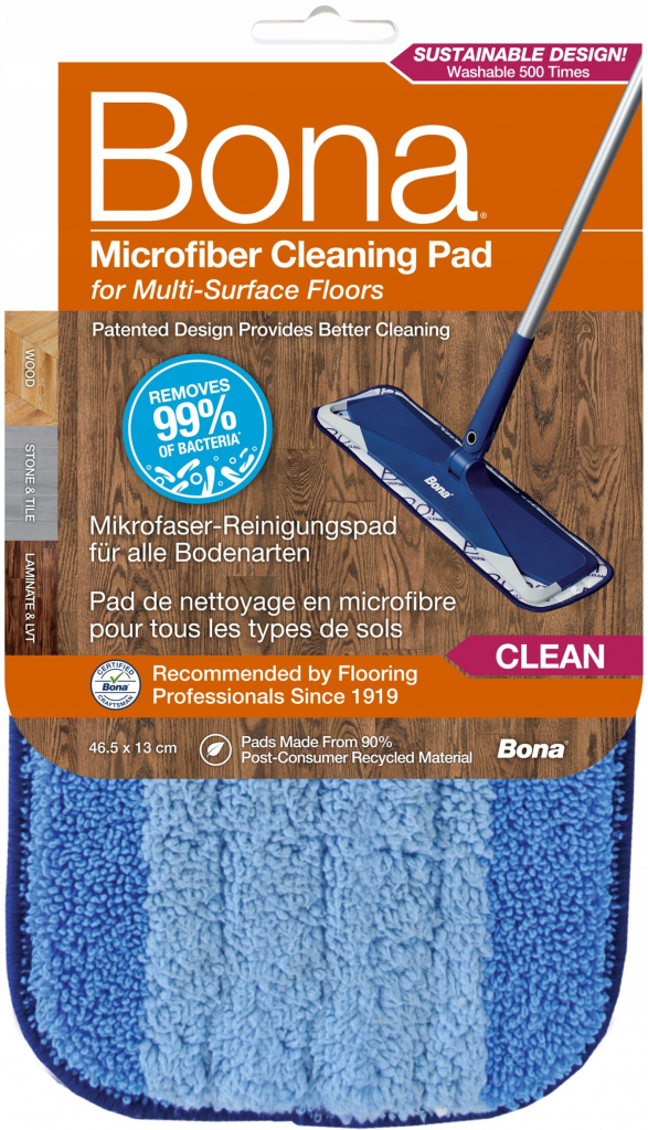 Bona Mikrovláknová čistiaca utierka modrá Cleaning Pad