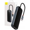 Rozbočovač 5v1 Baseus série AcmeJoy USB-C na 2xUSB 3.0 + USB 2.0 + USB-C PD + RJ45 (tmavosivý) Rozbočovač 5v1 Baseus série AcmeJoy USB-C na 2xUSB 3.0 + USB 2.0 + USB-C PD + RJ45 (tmavosivý)