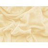 XPOSE® Mikroplyšová plachta Exclusive na vysoký matrac - vanilková 200x220 cm, Mikroplyš XPOSE® Mikroplyšová plachta Exclusive na vysoký matrac - vanilková 200x220 cm, Mikroplyš