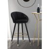 Marinela Dizajnová barová stolička Hartmut čierna Marinela Dizajnová barová stolička Hartmut čierna