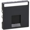 Kryt zásuvky dát. 1xRJ45 S-One Actassi antracit Merten SysM (Schneider) Kryt zásuvky dát. 1xRJ45 S-One Actassi antracit Merten SysM (Schneider)