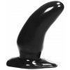 All Black AB45, čierny análny kolík 16 x 3–5 cm All Black AB45, čierny análny kolík 16 x 3–5 cm
