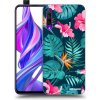 Picasee silikónový prehľadný obal pre Honor 9X Pro - Pink Monstera Picasee silikónový prehľadný obal pre Honor 9X Pro - Pink Monstera