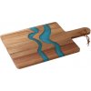 ČistéDrevo Akáciová doska s epoxidovou živicou 39 x 23,5 cm ČistéDrevo Akáciová doska s epoxidovou živicou 39 x 23,5 cm