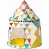 Pestrofarebný detský stan Djeco Tinou uni Pestrofarebný detský stan Djeco Tinou uni