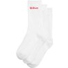 Wilson Crew Logo Sock Men's White, 3 páry, veľkosť S Wilson Crew Logo Sock Men's White, 3 páry, veľkosť S