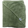 XKKO Organic BIO Bavlnená froté osuška s kapucňou, 90x90 - Granite Green XKKO Organic BIO Bavlnená froté osuška s kapucňou, 90x90 - Granite Green