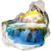Diera 3D fototapety nástenná Vodopád krka 75x75 cm Diera 3D fototapety nástenná Vodopád krka 75x75 cm