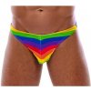 Svenjoyment Pánske tangá Rainbow Comfort Farebné pásiky Svenjoyment Pánske tangá Rainbow Comfort Farebné pásiky