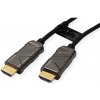 Kábel HDMI M/M 50m, Ultra High Speed+Eth, 8K@60Hz, HDMI 2.1, čierny, jednosmerný, aktívny, optický Kábel HDMI M/M 50m, Ultra High Speed+Eth, 8K@60Hz, HDMI 2.1, čierny, jednosmerný, aktívny, optický