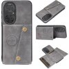 Kožený kryt MAGNETIC na Huawei P50 - Šedá Kožený kryt MAGNETIC na Huawei P50 - Šedá