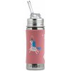 Pura nerezová fľaša so slamkou 325 ml - Unicorn Pura nerezová fľaša so slamkou 325 ml - Unicorn