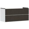Hansgrohe Xevolos E Umývadlová skrinka, 118x58x48 cm, 2 zásuvky, matná biela/textilná tmavá sivá 54184660-HG Hansgrohe Xevolos E Umývadlová skrinka, 118x58x48 cm, 2 zásuvky, matná biela/textilná tmavá sivá 54184660-HG