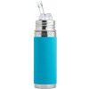 Termo fľaša so slamkou modrá aqua 260ml PURA Termo fľaša so slamkou modrá aqua 260ml PURA