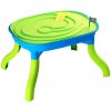 Vidaxl 3-v-1 detský stôl na piesok/vodu 67,5x52x38 cm polypropylén