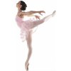 Detská tanečná sukňa SOLO FD988 nežná ružová vel. 116 Detská tanečná sukňa SOLO FD988 nežná ružová vel. 116