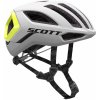 SCOTT Cyklistická prilba - CENTRIC PLUS - biela/žltá SCOTT Cyklistická prilba - CENTRIC PLUS - biela/žltá
