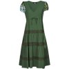 Desigual Dlhé šaty VEST_GINGY Zelená Desigual Dlhé šaty VEST_GINGY Zelená
