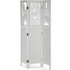 Autronic EF-L175 WT Paraván, drevo, biela, EF-L175 WT Autronic EF-L175 WT Paraván, drevo, biela, EF-L175 WT
