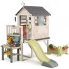 Domček na pilieroch s pracovným pultom House On Stilts Life Smoby so šmykľavkou a UV filtrom Domček na pilieroch s pracovným pultom House On Stilts Life Smoby so šmykľavkou a UV filtrom