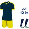 Futbalová sada Givova revolution pre celé mužstvo, od 12 ks, tmavo modrá / žltá počet ks v sade: 25 hráčskych setov Futbalová sada Givova revolution pre celé mužstvo, od 12 ks, tmavo modrá / žltá počet ks v sade: 25 hráčskych setov