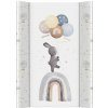 CEBA BABY Podložka prebaľovacia 2-hranná s pevnou doskou (50x70) Basic Rainbow Walk CEBA BABY Podložka prebaľovacia 2-hranná s pevnou doskou (50x70) Basic Rainbow Walk