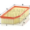MANN FILTER Vzduchový filter C 38 145 MANN FILTER Vzduchový filter C 38 145
