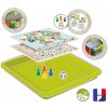 Sada 4 spoločenských hier k piknikovému stolu Games Drawer Set Smoby umiestnene v priečinku od 3-6 rokov Sada 4 spoločenských hier k piknikovému stolu Games Drawer Set Smoby umiestnene v priečinku od 3-6 rokov