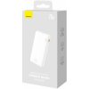 Baseus Power Bank Airpow, C+U, 20W, 10000 mAh, with Baseus Simple Series Type-C, 0.30m Cable, White EU (PPQD090002) Baseus Power Bank Airpow, C+U, 20W, 10000 mAh, with Baseus Simple Series Type-C, 0.30m Cable, White EU (PPQD090002)