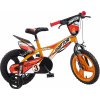 Dino Bikes Raptor 16 palcová 27 cm chlapčenská ráfiková brzda oranžová