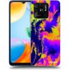 Picasee silikónový prehľadný obal pre Xiaomi Redmi 10C - Burn Picasee silikónový prehľadný obal pre Xiaomi Redmi 10C - Burn