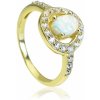 GOLDIE Zlatý prsteň s opálom Rita LRG371.STS GOLDIE Zlatý prsteň s opálom Rita LRG371.STS