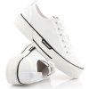 Karl Lagerfeld KAMPUS MAX MONOGRAM LO LACE WHITE FLIGHT CHEVRON
