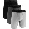 Pánske boxerky Under Armour Perf Tech Solid 9in 3Pack Steel Heather XL Pánske boxerky Under Armour Perf Tech Solid 9in 3Pack Steel Heather XL