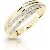 Cutie Diamonds Trblietavý prsteň zo žltého zlata s diamantmi DZ6716-3352-10-X-1 65 mm Cutie Diamonds Trblietavý prsteň zo žltého zlata s diamantmi DZ6716-3352-10-X-1 65 mm