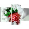 Obraz jahody v jogurte (Obraz 90x60cm) Obraz jahody v jogurte (Obraz 90x60cm)