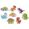 Puzzlika Náučné puzzle 8 zvieratiek Dinosaury Puzzlika Náučné puzzle 8 zvieratiek Dinosaury