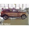 Ochranné lišty dverí Nissan Qashqai II 13R, MODEL F-17 Ochranné lišty dverí Nissan Qashqai II 13R, MODEL F-17
