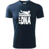 Swimming is in my DNA - Pánske tričko Fantasy športové - 2XL ( Tmavomodrá (takmer čierna) ) Swimming is in my DNA - Pánske tričko Fantasy športové - 2XL ( Tmavomodrá (takmer čierna) )