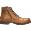 Pánske KOŽENÉ topánky ŠNUROVACIE jesenné ZATEPLENÉ pohodlné WOJAS hnedé veľ.42 Pánske KOŽENÉ topánky ŠNUROVACIE jesenné ZATEPLENÉ pohodlné WOJAS hnedé veľ.42
