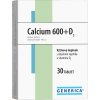 Generica Calcium 600 + D3 30 tabliet Generica Calcium 600 + D3 30 tabliet