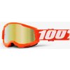 100% okuliare STRATA 2 Jr Orange detské mirror gold 100% okuliare STRATA 2 Jr Orange detské mirror gold