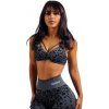 Nebbia Medium support športová podprsenka s leopardím vzorom PRIMAL 854 - M - růžová Nebbia Medium support športová podprsenka s leopardím vzorom PRIMAL 854 - M - růžová