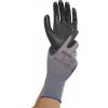 Rukavice z elastického úpletu ERGO FLEX NOPPEN ,čierna/šedá, OJ 120 párov Rukavice z elastického úpletu ERGO FLEX NOPPEN ,čierna/šedá, OJ 120 párov