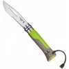 OPINEL VR N°08 Inox Outdoor Green Zelená nůž OPINEL VR N°08 Inox Outdoor Green Zelená nůž