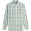 Fred Perry Košele s dlhým rukávom Fp Twill Tartan Shirt Zelená Fred Perry Košele s dlhým rukávom Fp Twill Tartan Shirt Zelená