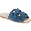 KG by Kurt Geiger Šľapky NAOMI-BLUE Modrá KG by Kurt Geiger Šľapky NAOMI-BLUE Modrá