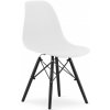 Set jedálenských stoličiek OSAKA biele (čierne nohy) 4ks Set jedálenských stoličiek OSAKA biele (čierne nohy) 4ks